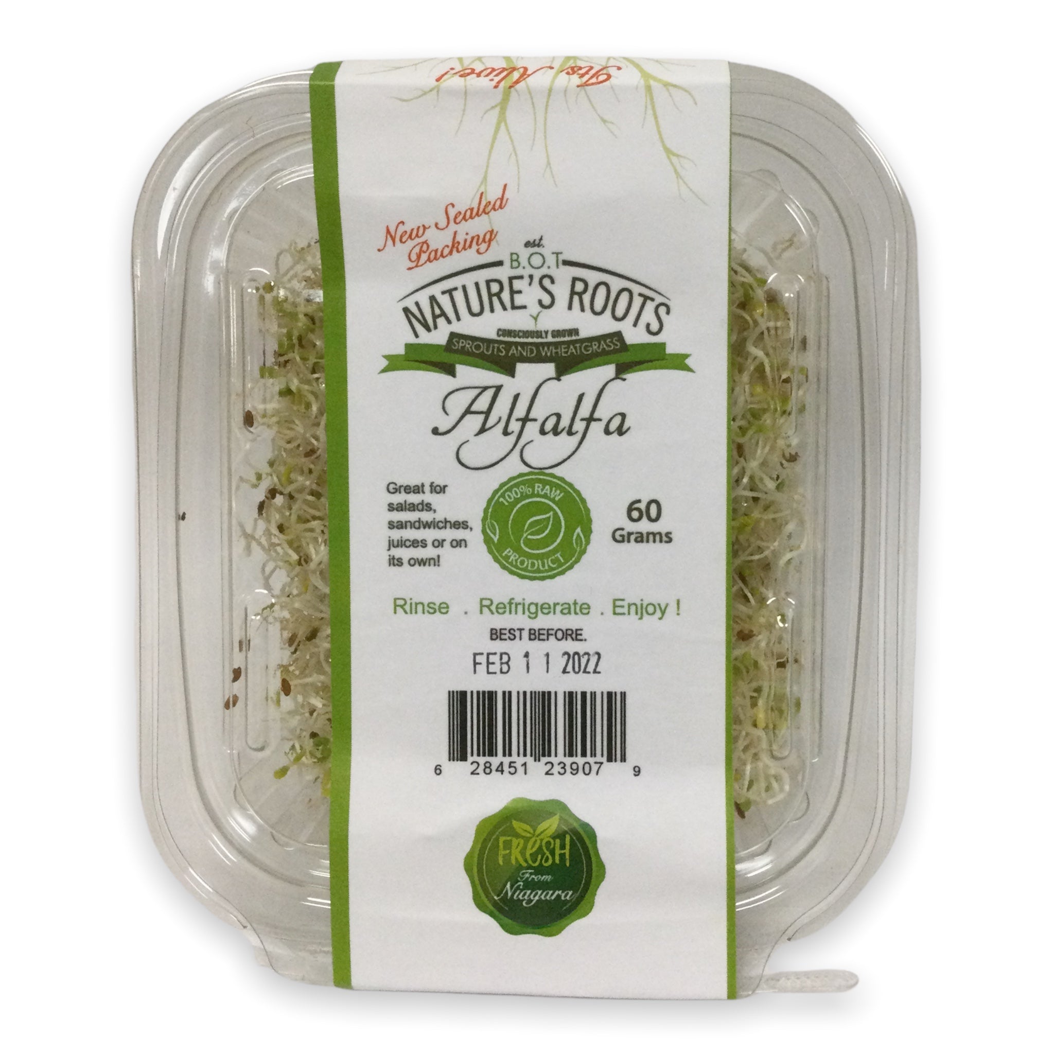 ALFALFA SPROUTS 60G
