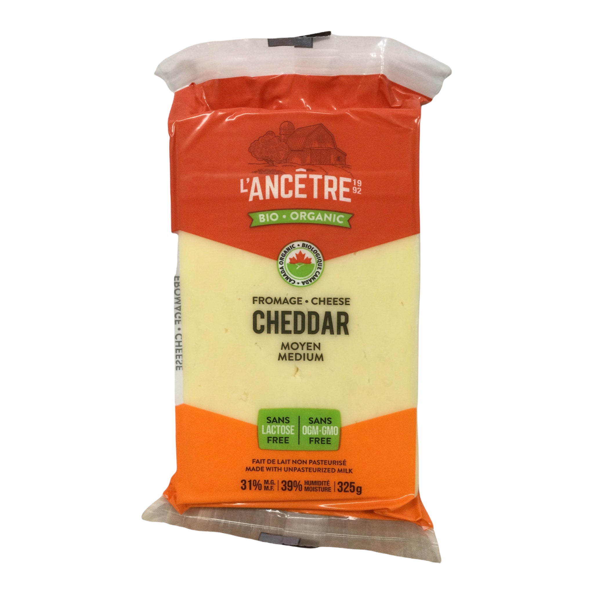 MEDIUM CHEDDAR CHEESE 325G