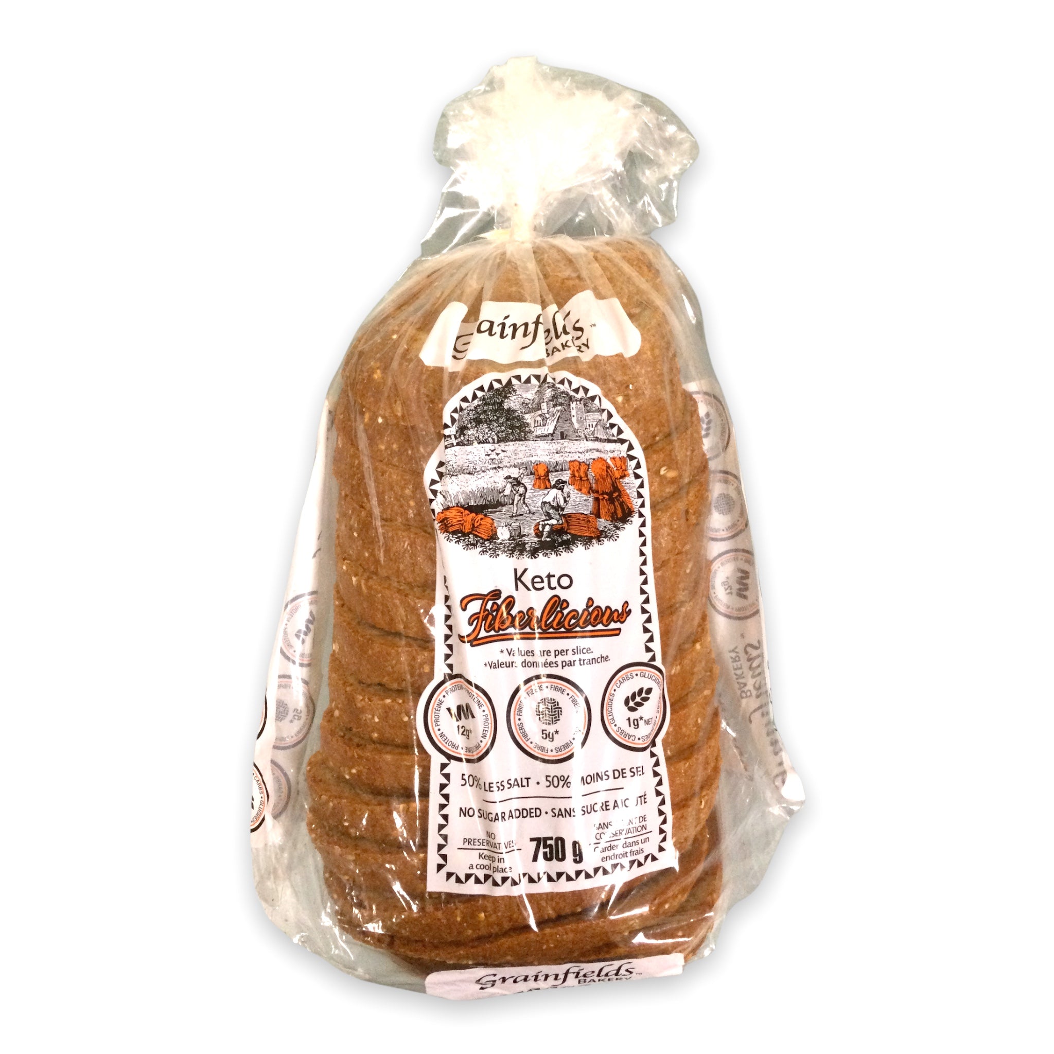 KETO FIBRELICIOUS BREAD