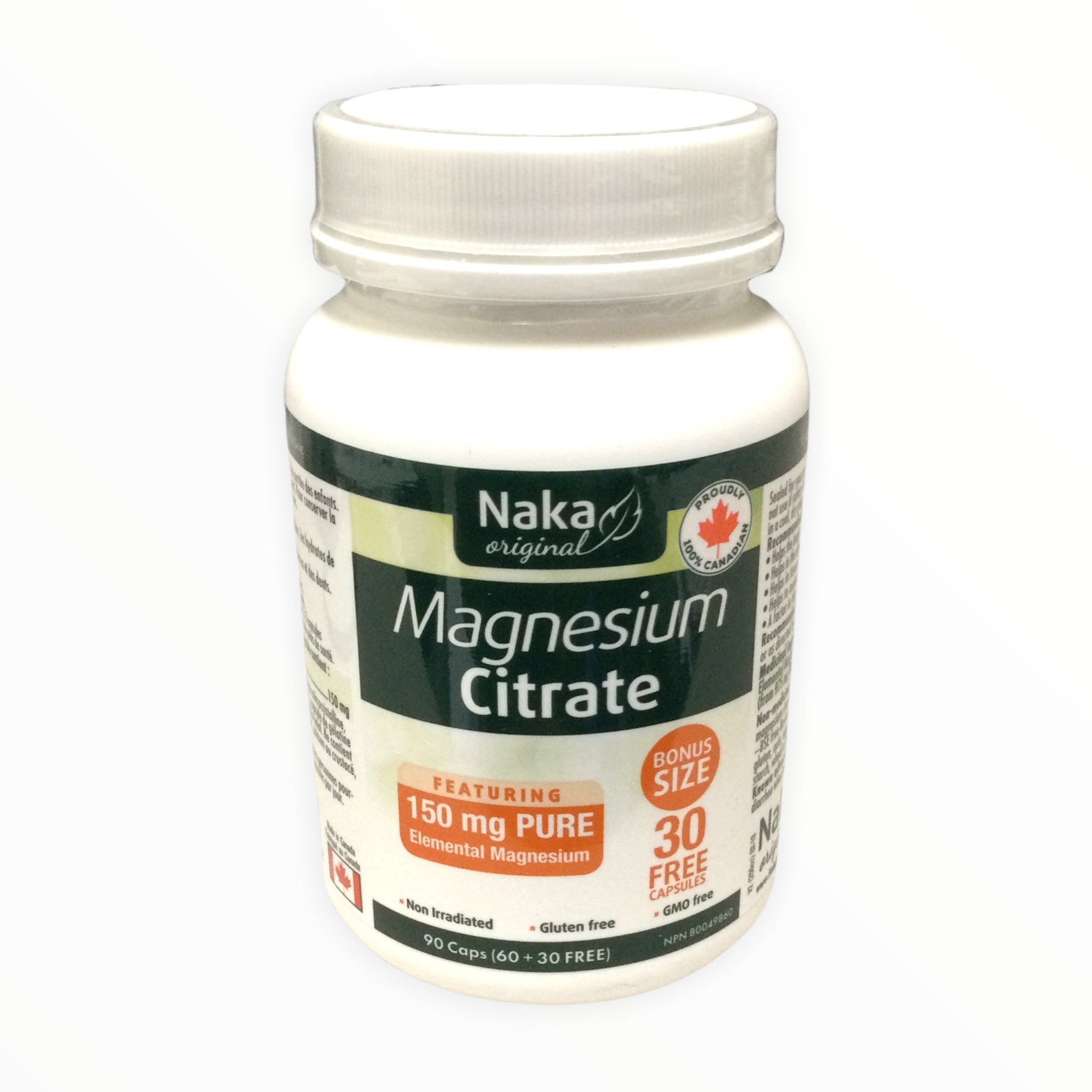 MAGNESIUM CITRATE 150MG 90C