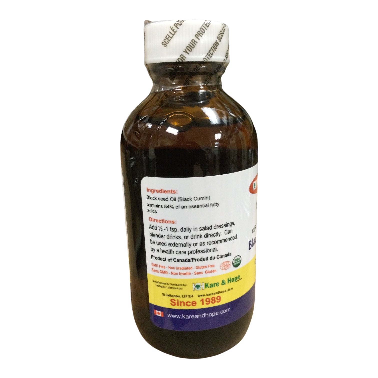 ORGANIC BLACK SEED OIL 100ML
