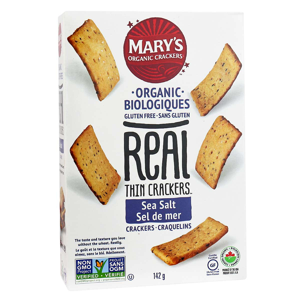 REAL THIN CRACKERS SEA SALT