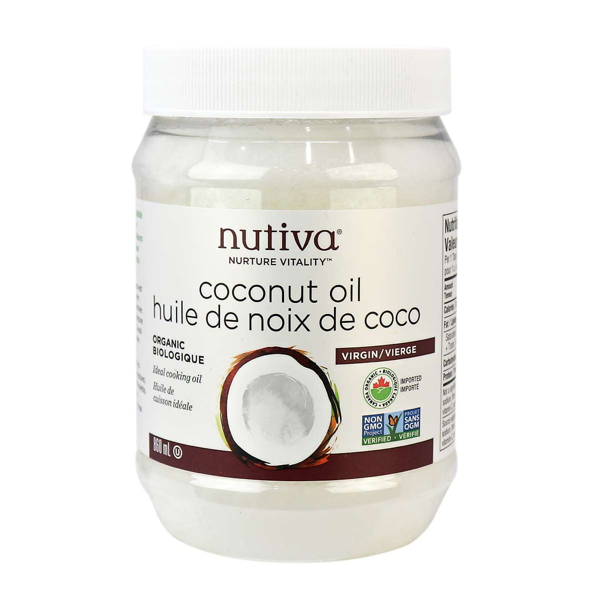 ORGANIC VIRGIN COCONUT OIL 860ML