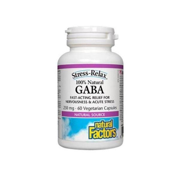 100% NATURAL GABA 250MG 60C