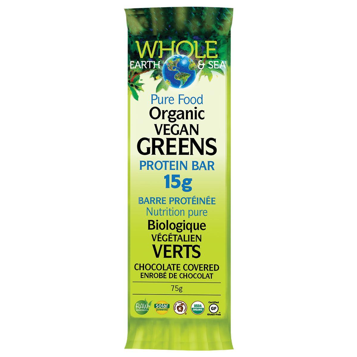ORGANIC VEGAN GREENS PROTEIN BAR