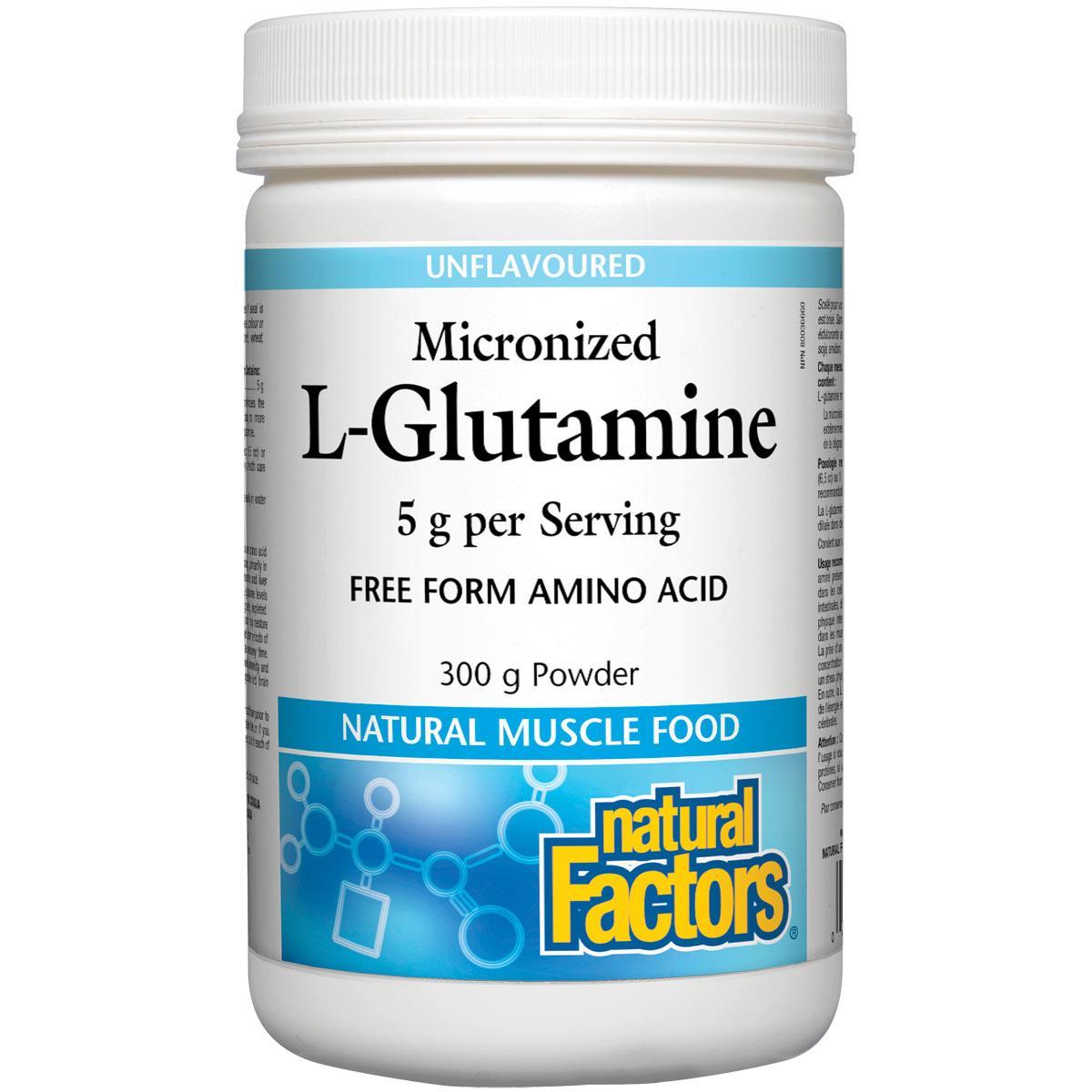 MICRONIZED L-GLUTAMINE 300G PWD