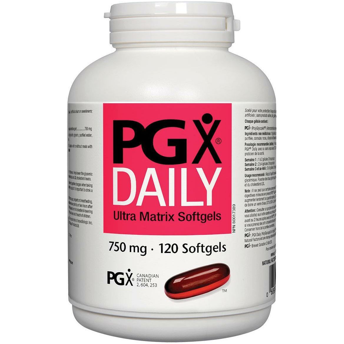 PGX DAILY ULTRA MATRIX 750MG 120C