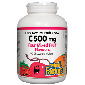 C-500 MIXED FRUIT 90 CHEWS