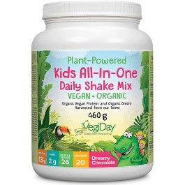 KIDS ALL-IN-ONE PLANT BASED SHAKE DREAMY CHOCOLATE 460G