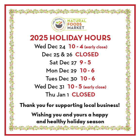 Our 2025 Holiday Hours