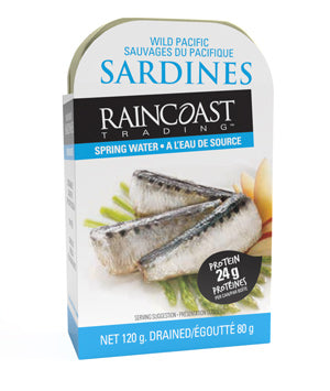 PACIFIC SARDINES IN SPRING WATER