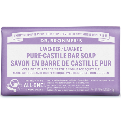 PURE CASTILLE SOAP BAR LAVENDER 142G