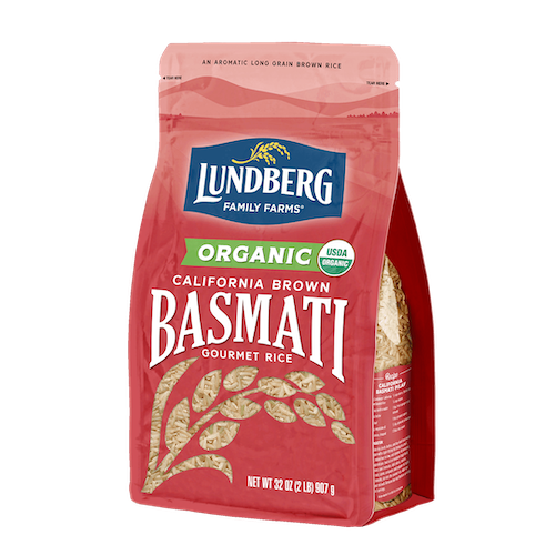 ORGANIC BROWN BASMATI RICE 907G