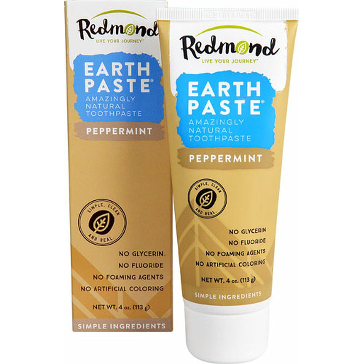 EARTHPASTE MINERAL TOOTHPASTE PEPPERMINT