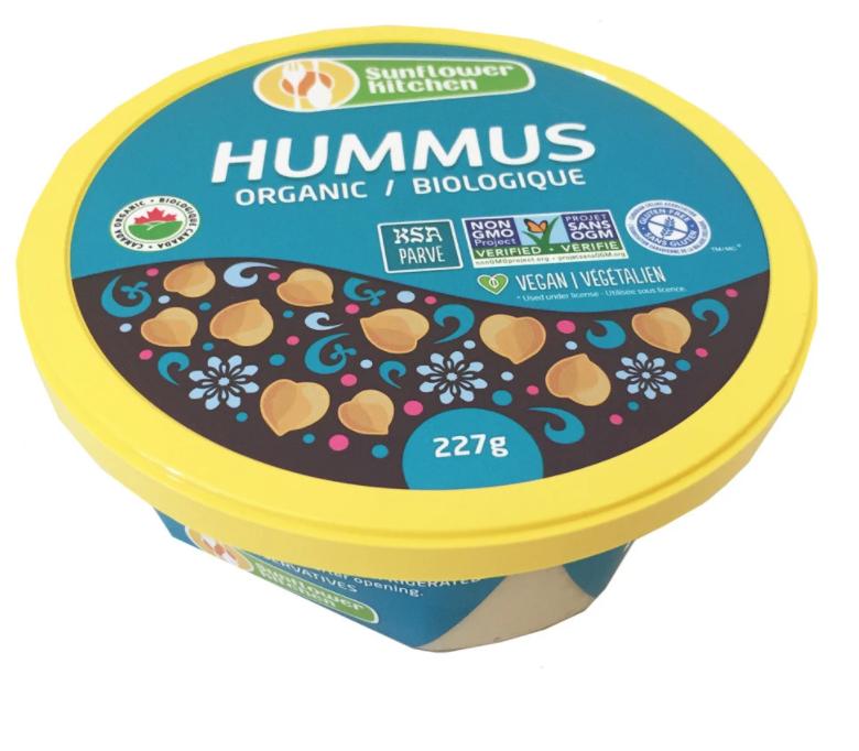 ORGANIC OIL-FREE HUMMUS 227G