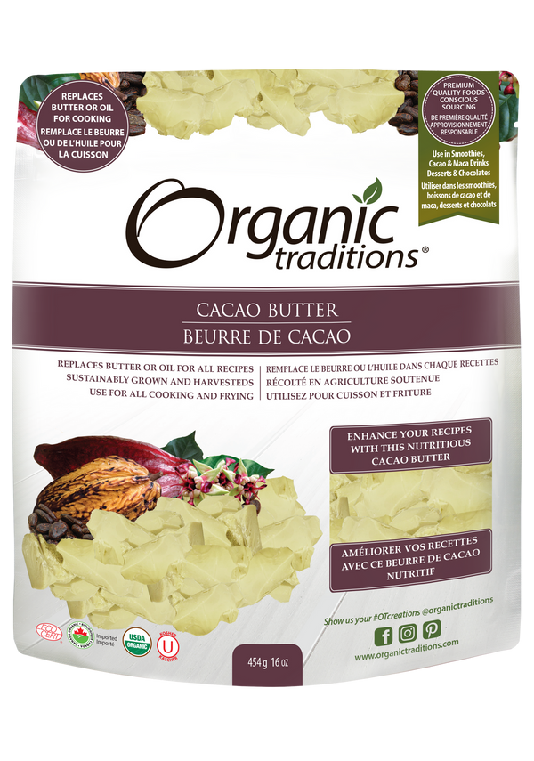 ORGANIC CACAO BUTTER 454G