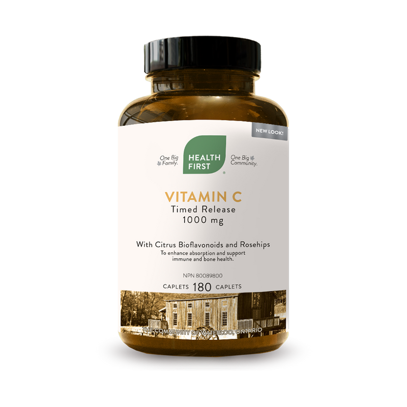 VITAMIN C TIMED RELEASE 1000MG 180T