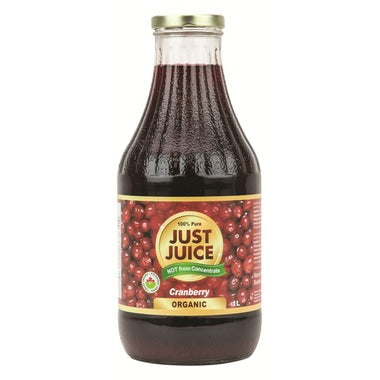 ORGANIC CRANBERRY JUICE 1L