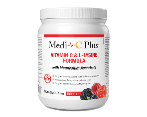 VITAMIN C & L-LYSINE WITH MAGNESIUM ASCORBATE - BERRY 1KG