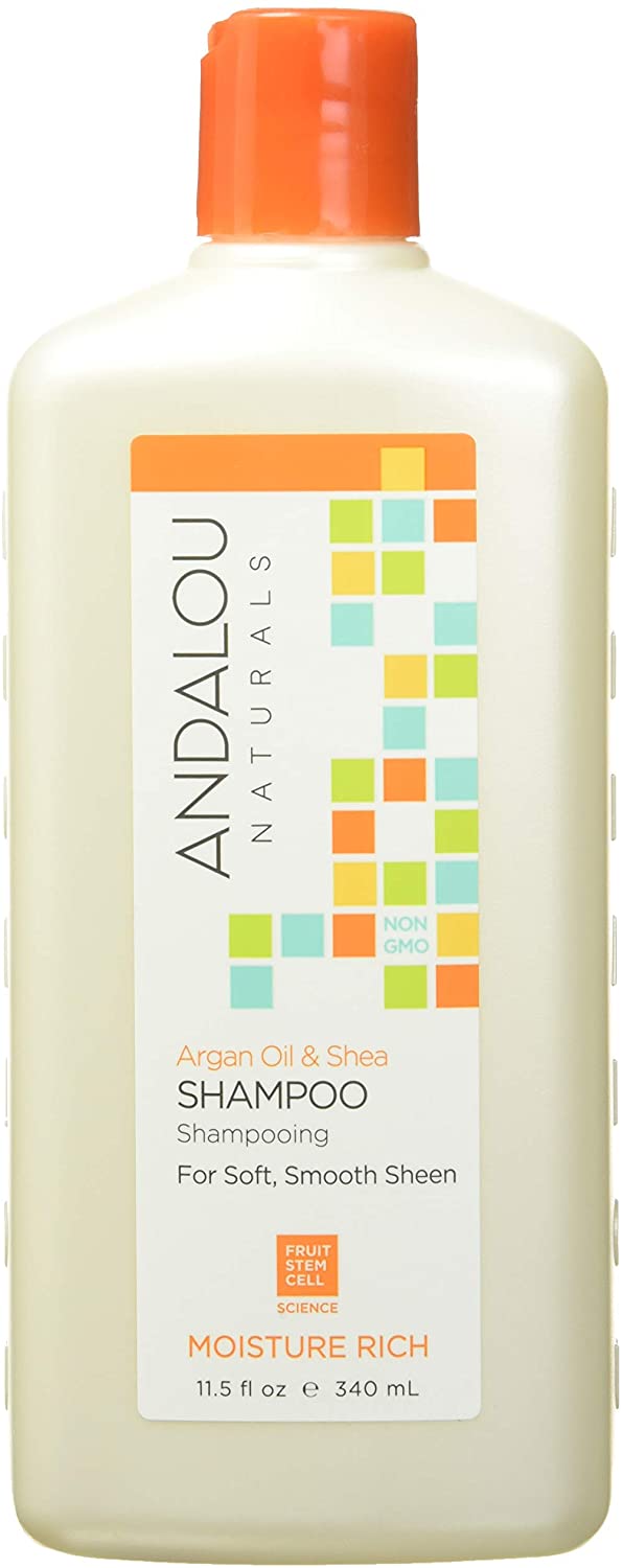 ARGAN OIL & SHEA MOISTURE RICH SHAMPOO 340ML