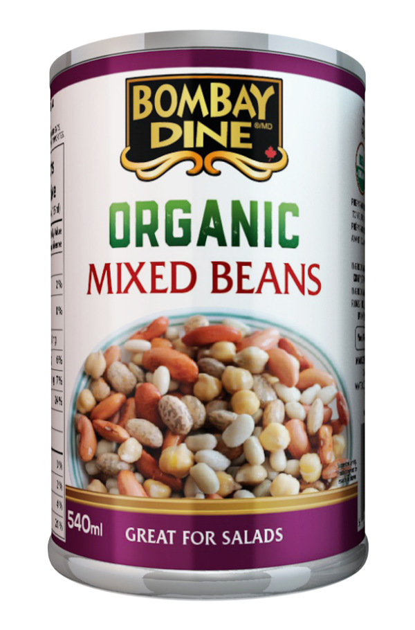 ORGANIC MIXED BEANS 540ML