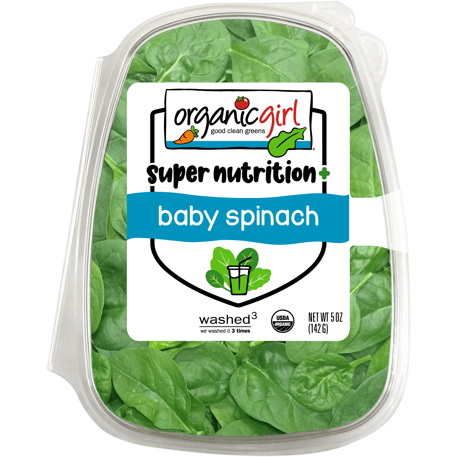 ORGANIC BABY SPINACH 5OZ