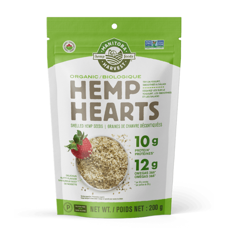 ORGANIC HEMP HEARTS 200G