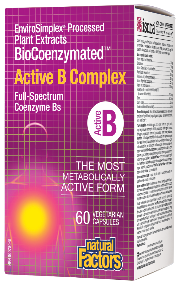 ACTIVE B COMPLEX COENZYMATED 60C