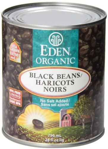 ORGANIC BLACK BEANS 796ML