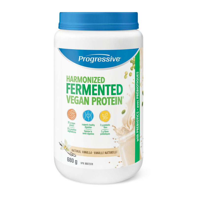 HARMONIZED FERMENTED VEGAN PROTEIN VANILLA 680G