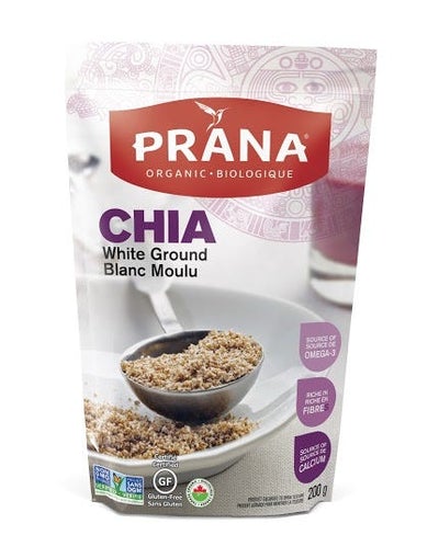 ORGANIC GROUND WHITE CHIA SEED 200G