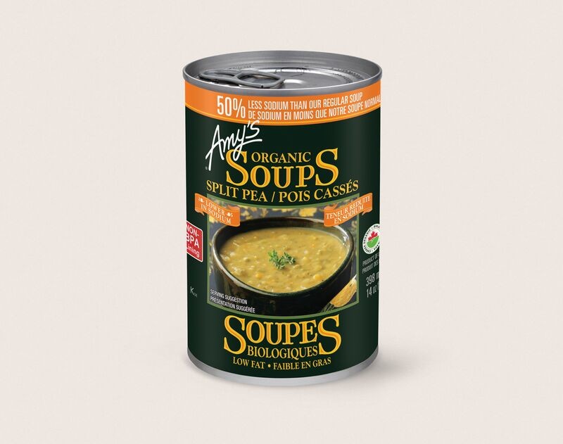 ORGANIC LOW SODIUM SPLIT PEA SOUP