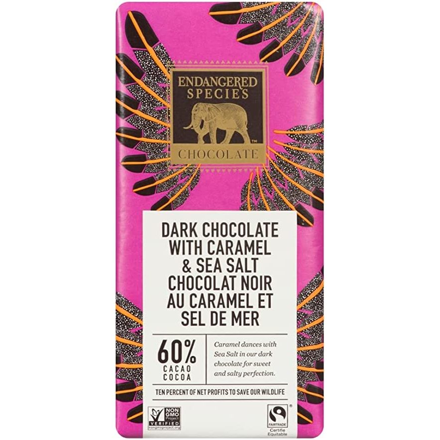 DARK CHOCOLATE + CARAMEL & SEA SALT