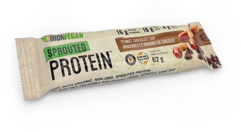 SPROUTED PROTEIN BAR PEANUT CHOCOLATE CHIP