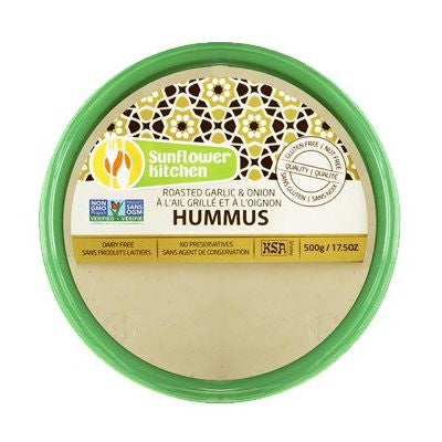 ROASTED GARLIC & ONION HUMMUS 500G