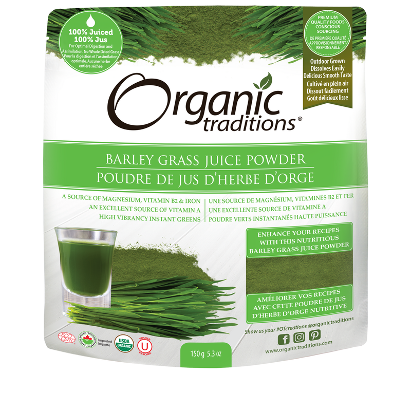 ORGANIC BARLEY GRASS JUICE POWDER 150G