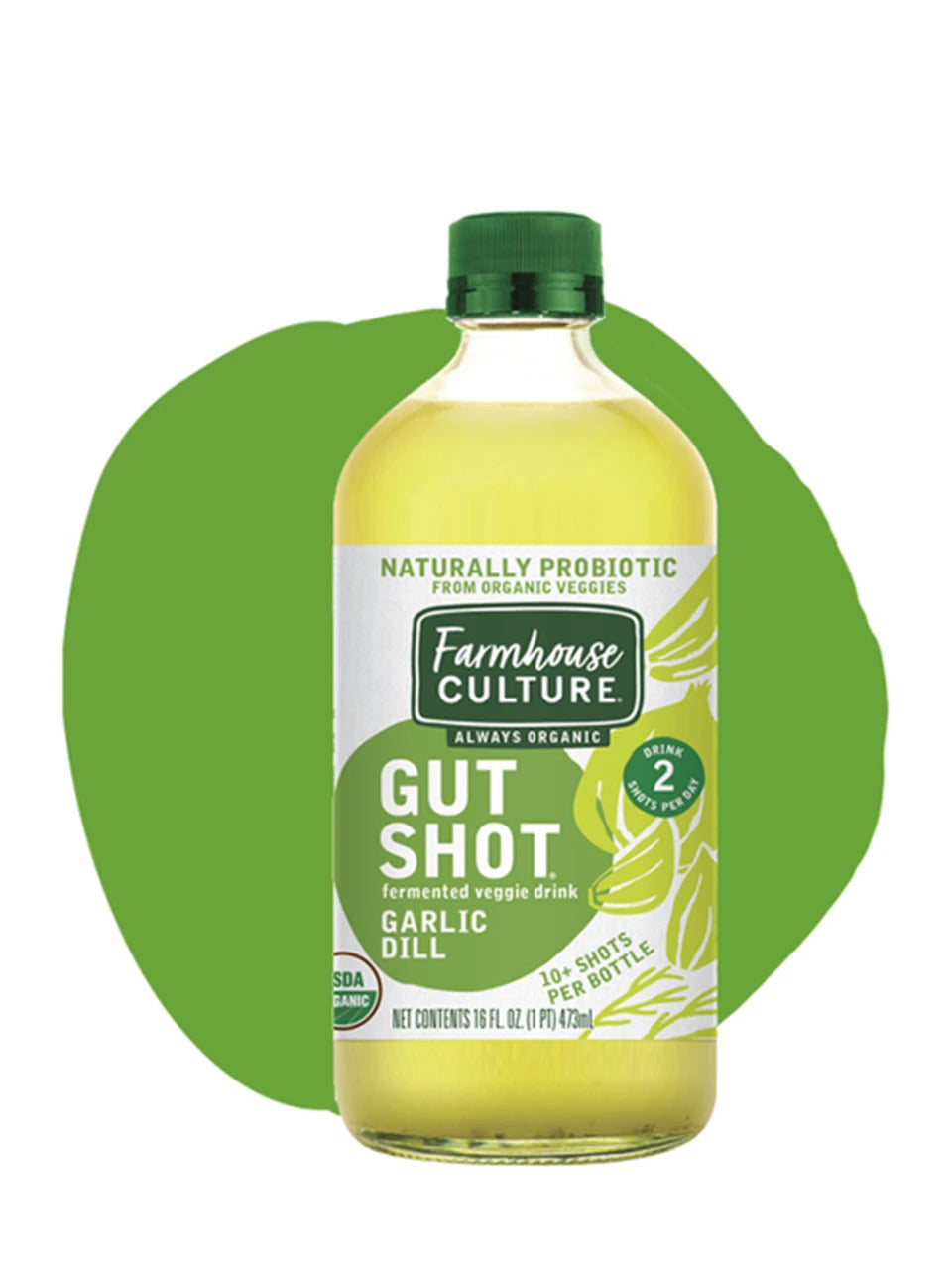 GARLIC DILL GUT SHOT 473ML