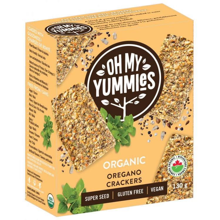ORGANIC OREGANO SUPERFOOD CRACKERS