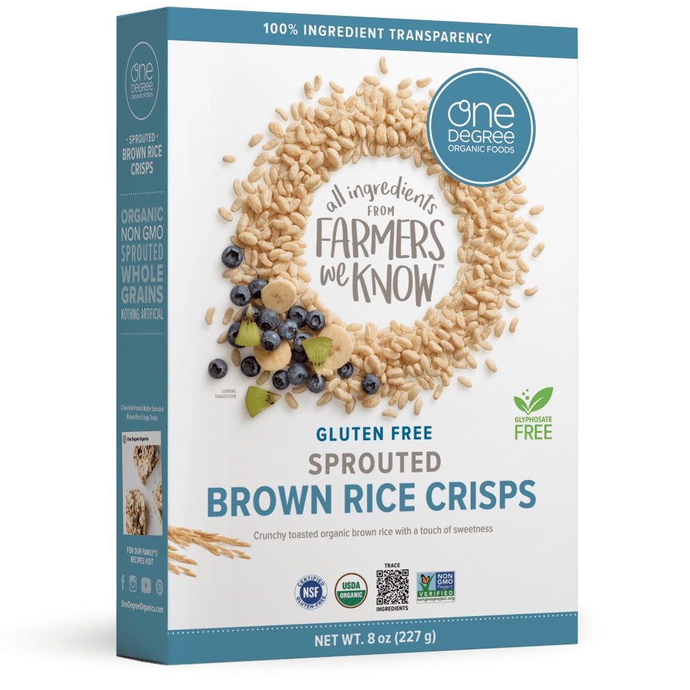 SPROUTED BROWN RICE CRISPS CEREAL 227G