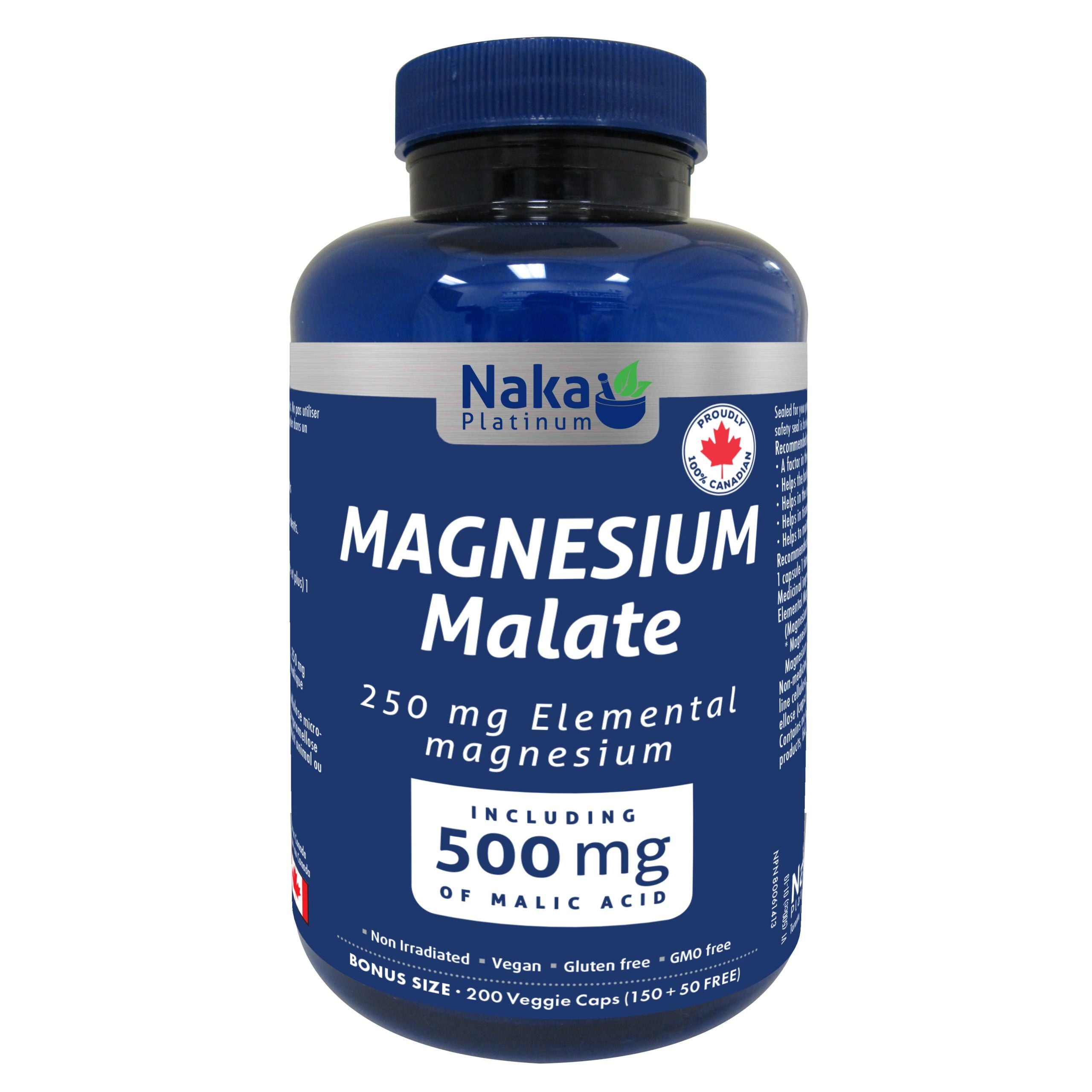 MAGNESIUM MALATE 250MG 200C