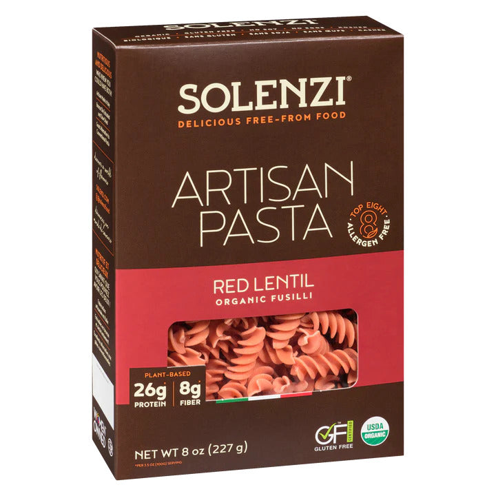 RED LENTIL FUSILLI 227G