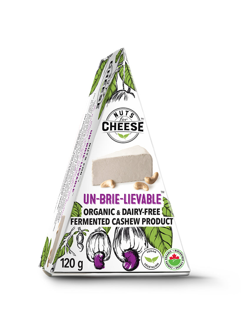 UN-BRIE-LIEVABLE VEGAN CHEESE