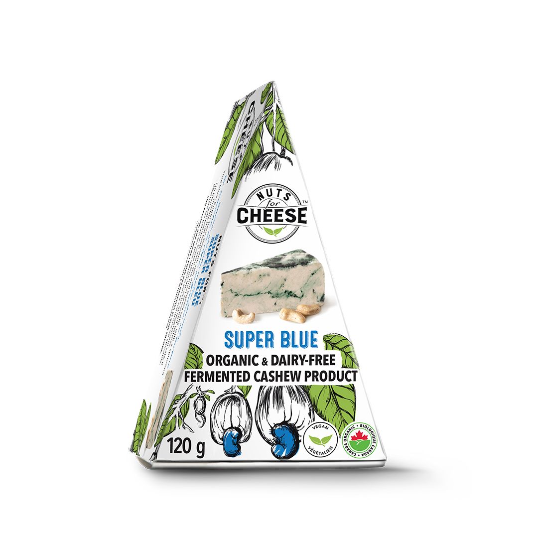 SUPER BLUE VEGAN CHEESE