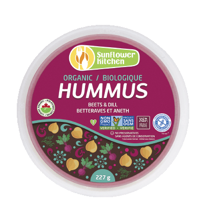 ORGANIC BEETS & DILL HUMMUS 227G