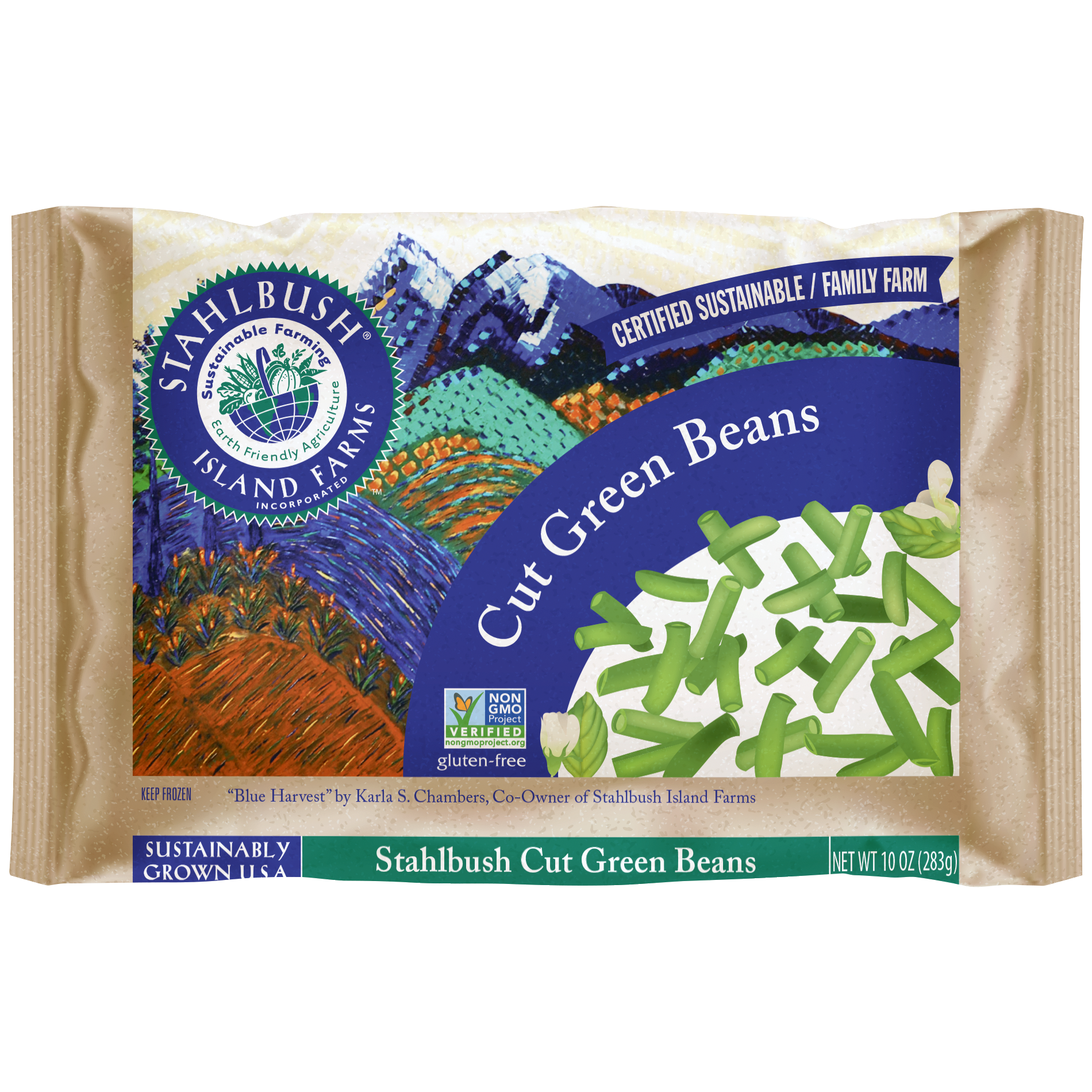 CUT GREEN BEANS 283G