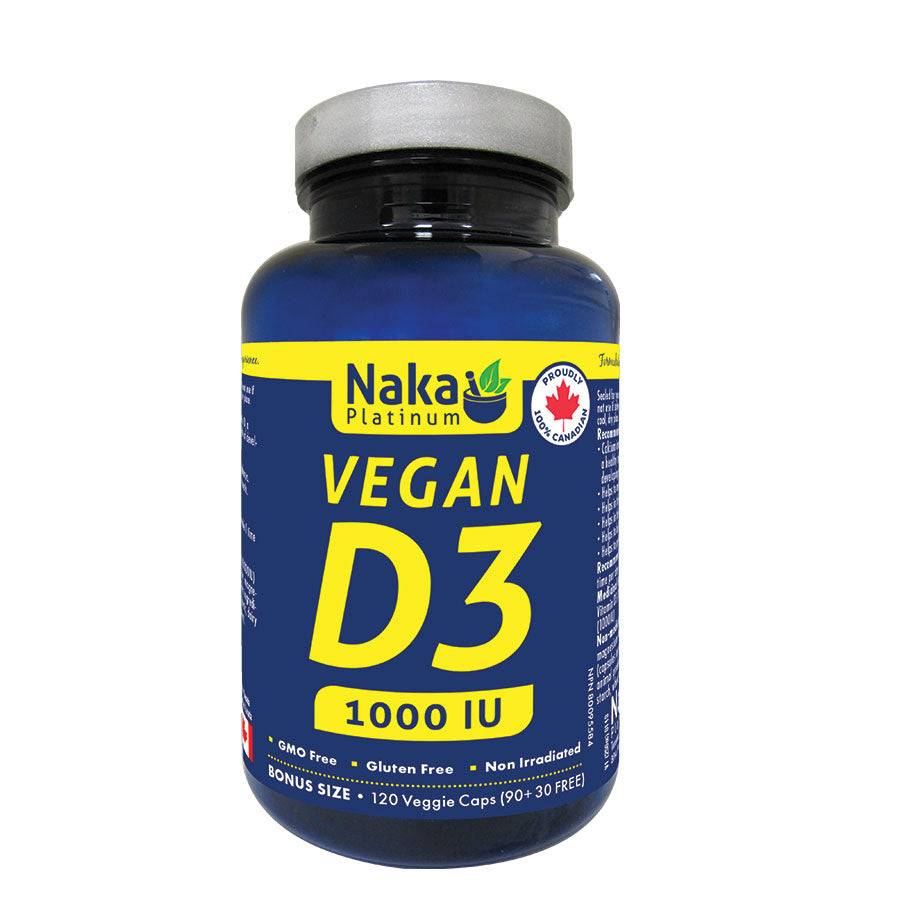 VEGAN D3 1000IU 120C