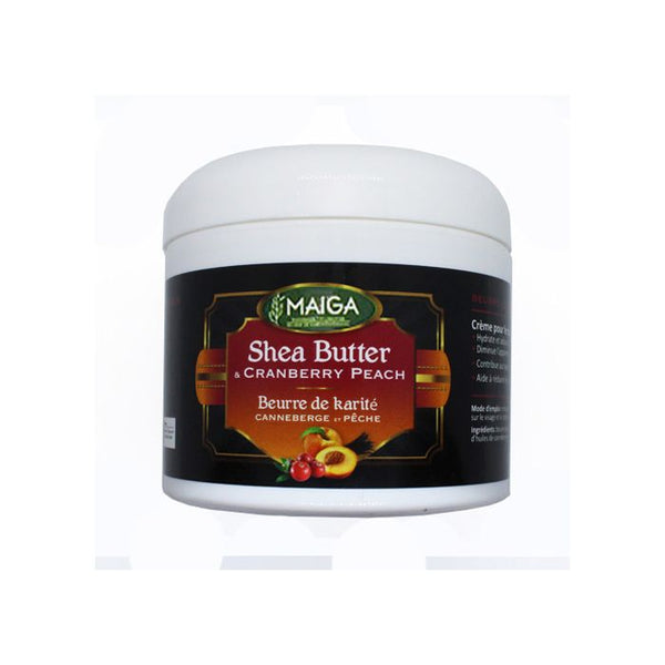 SHEA BUTTER CRANBERRY PEACH 118ML