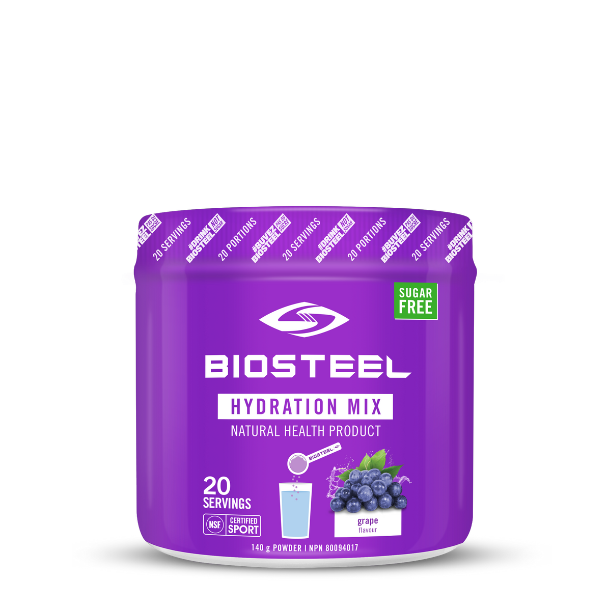 HYDRATION MIX GRAPE 140G