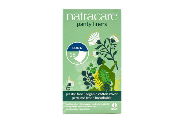 ORGANIC LONG PANTY LINERS 16 PACK