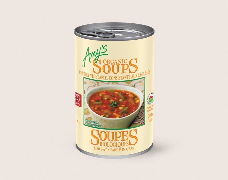 ORGANIC CHUNKY VEGETABLE SOUP